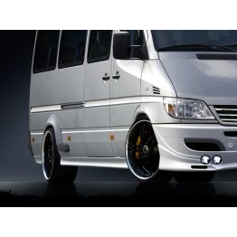 Накладки на пороги на Mercedes Sprinter W903